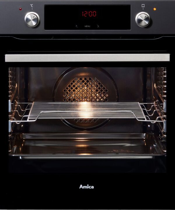 Amica Backofen-Set BOXC 954 000, mit 2-fach-Teleskopauszug, Simple Steam Reinigungsfunktion, Extra großer Ofen mit 2 Auszügen, Backbleche gleiten sicher heraus. - Image 3