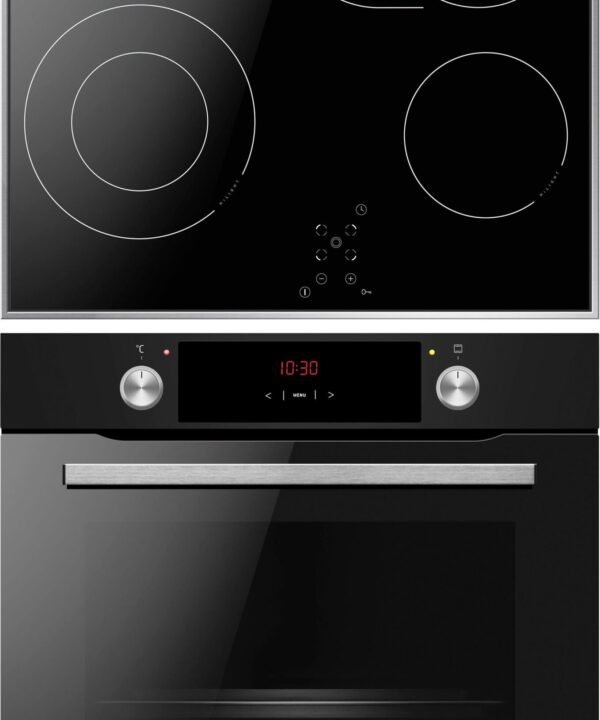 Amica Backofen-Set BOXC 954 000, mit 2-fach-Teleskopauszug, Simple Steam Reinigungsfunktion, Extra großer Ofen mit 2 Auszügen, Backbleche gleiten sicher heraus. - Image 8