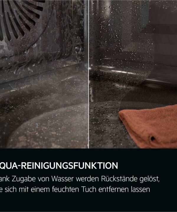 AEG Backofen-Set HH24BSISML, mit 1-fach-Teleskopauszug, Aqua Clean, SaphirMatt®-Induktionskochfeld-Kratzresistente Oberfläche, Pizzastufe - Image 30
