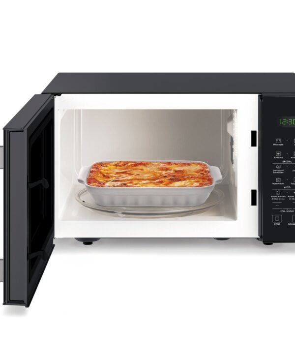 BAUKNECHT Mikrowelle, Mikrowelle 900 Watt, Quarz-Grill 1050 Watt, Schmelzfunktion für Käse, Schokolade oder Butter, Schnellstart-Funktion (Rapid-Start), Warmhaltestufe, Funktion Teig gehen lassen, 25,00 l, LED Display, 7 Leistungsstufen, 10 vorprogra - Image 4
