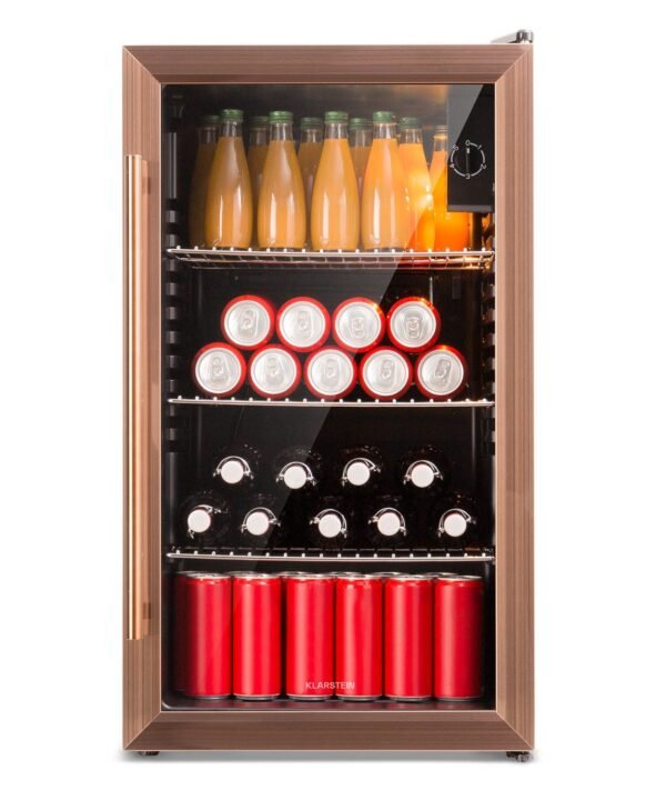 Klarstein Getränkekühlschrank HEA-Beersafe-XXL-c 10041893, 83 cm hoch, 47.5 cm breit, Bierkühlschrank Getränkekühlschrank Flaschenkühlschrank mit Glastür - Image 2