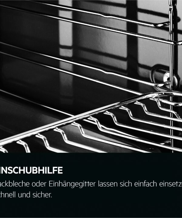 AEG Backofen-Set HH24BSPIL, mit 1-fach-Teleskopauszug, Pyrolyse-Selbstreinigung, WiFi, AirFry-Funktion, Kerntemperatursensor, Touch, Made in Germany - Image 18