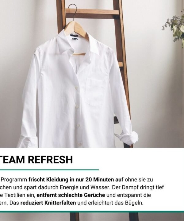 BAUKNECHT Waschmaschine B6R 88E SILENCE DE, 8 kg, 1400 U/min, Dampfprogramm, besonders leise, Vollwasserschutz - Image 16
