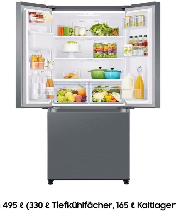 Samsung French Door RF50C530ES9, 177,6 cm hoch, 81,7 cm breit, Wasserspender mit Wassertank, Auto Ice Maker per Festwasseranschluss - Image 2