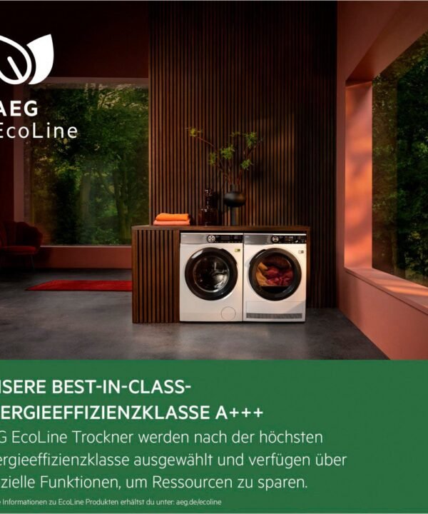 AEG Wärmepumpentrockner 9000 AbsoluteCare® Plus TR9W75680, 8 kg, AbsoluteCare®Plus ​- perfekte Trockenergebnisse bei allen Textilien - Image 3