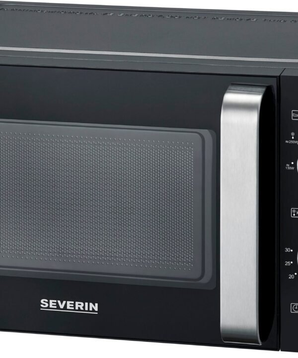 Severin Mikrowelle MW 7781, mit Grillfunktion 2-in-1, Grill, Mikrowelle, 17 l, Kompaktes und schmales Design, Mikrowelle und Grill sind kombinierbar - Image 2
