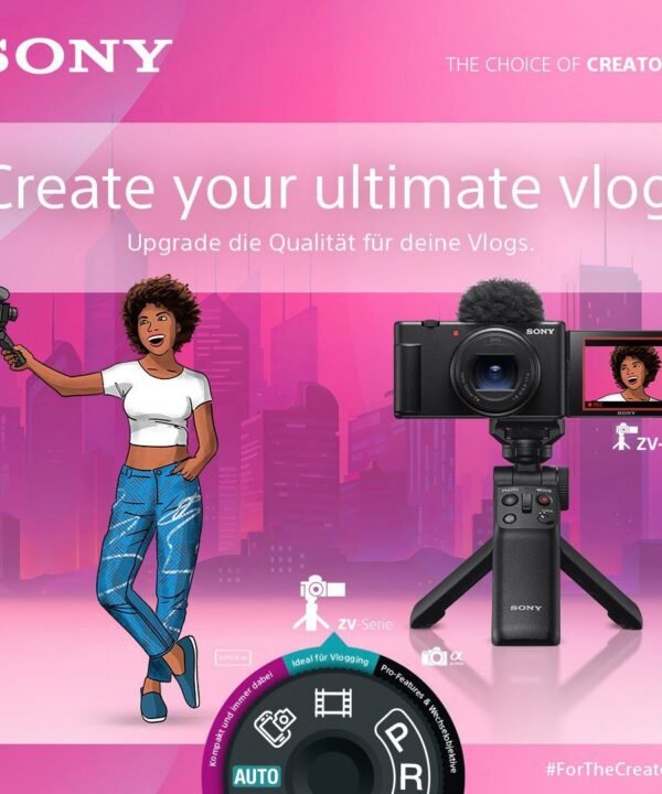 Sony Vlog-Kamera ZV-1 II 4K Ultra HD Video Systemkamera (20,1 MP, 2,7x opt. Zoom, Bluetooth, WLAN (Wi-Fi) - Image 7