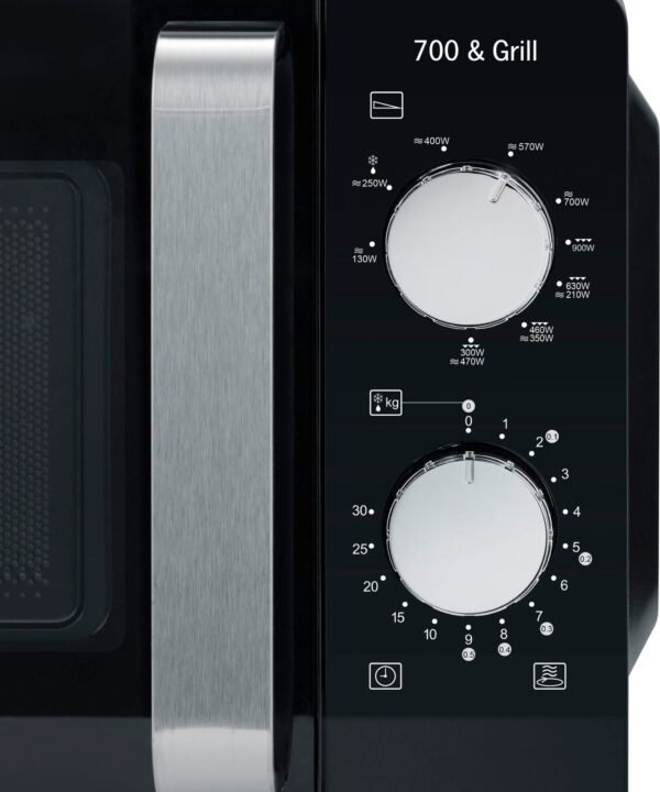 Severin Mikrowelle MW 7781, mit Grillfunktion 2-in-1, Grill, Mikrowelle, 17 l, Kompaktes und schmales Design, Mikrowelle und Grill sind kombinierbar - Image 5