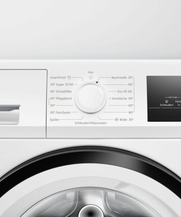 SIEMENS Waschmaschine iQ300 WM14N0A4, 8 kg, 1400 U/min, smartFinish – Bügelhilfe - Image 11