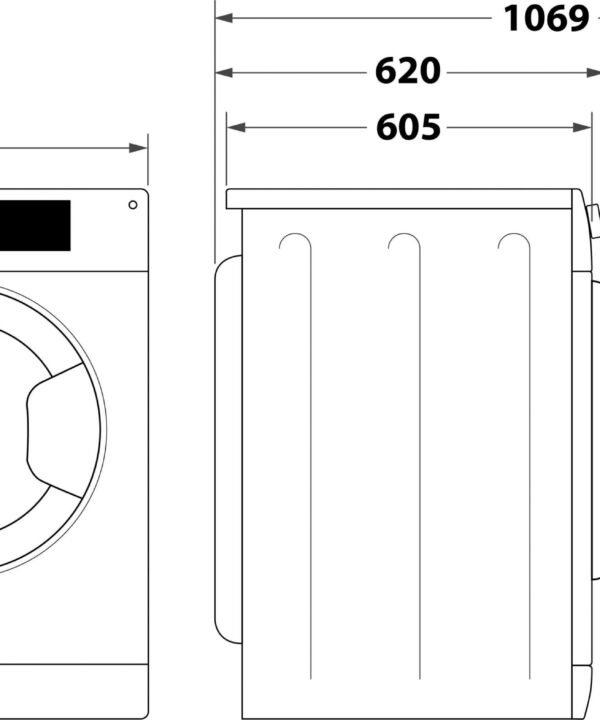 Privileg Waschmaschine PWFV X 1073 A, 10 kg, 1400 U/min, Dampf-Programme für Baumwolle und Hemden – glättet die Fasern - Image 15