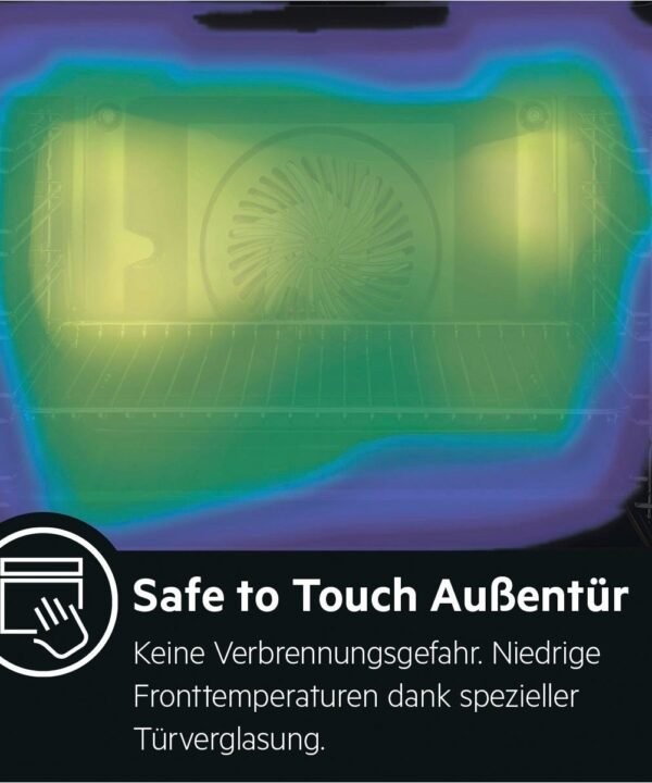 AEG Backofen-Set TEAMHHB, mit Teleskopauszug nachrüstbar, Wasserdampfreinigung des Backofens, Grill, Keramikkochfeld mit Touch - Image 10