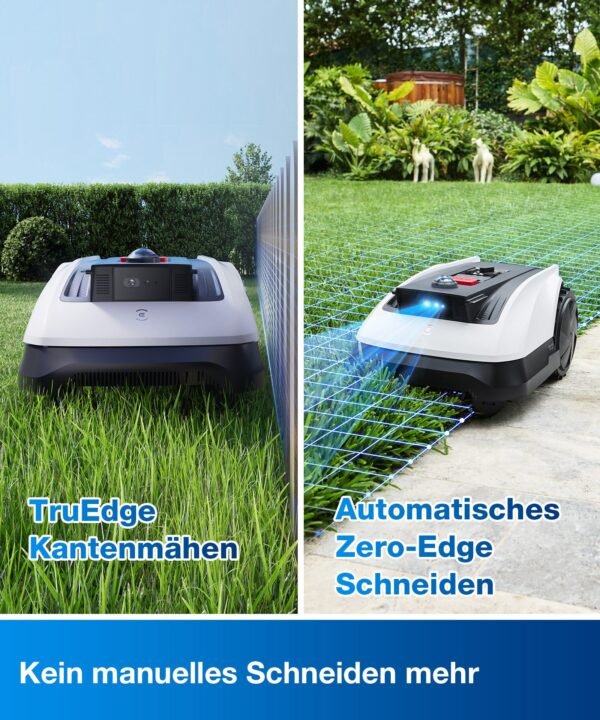 ECOVACS Rasenmähroboter GOAT O500 Panorama, bis 500 m² Rasenfläche, smart, ohne Begrenzungsdraht für max. 500m², -Mähen auf Knopfdruck - Image 8