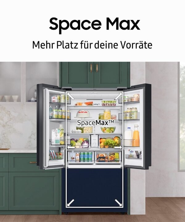 Samsung French Door RF50C530ES9, 177,6 cm hoch, 81,7 cm breit, Wasserspender mit Wassertank, Auto Ice Maker per Festwasseranschluss - Image 10