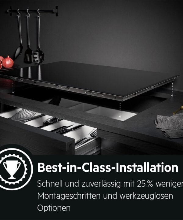 AEG Backofen-Set HH24BSPIL, mit 1-fach-Teleskopauszug, Pyrolyse-Selbstreinigung, WiFi, AirFry-Funktion, Kerntemperatursensor, Touch, Made in Germany - Image 24
