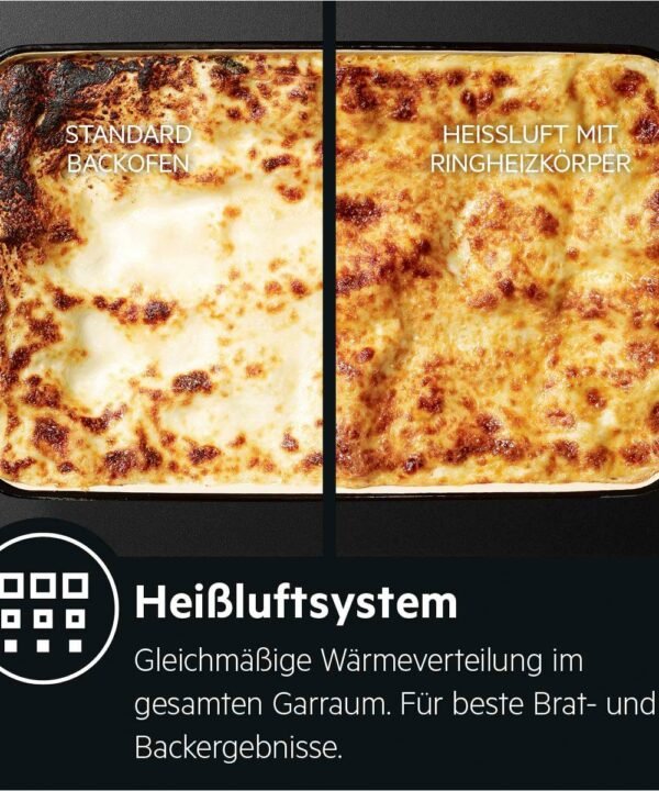 AEG Backofen-Set TEAMHHB, mit Teleskopauszug nachrüstbar, Wasserdampfreinigung des Backofens, Grill, Keramikkochfeld mit Touch - Image 9