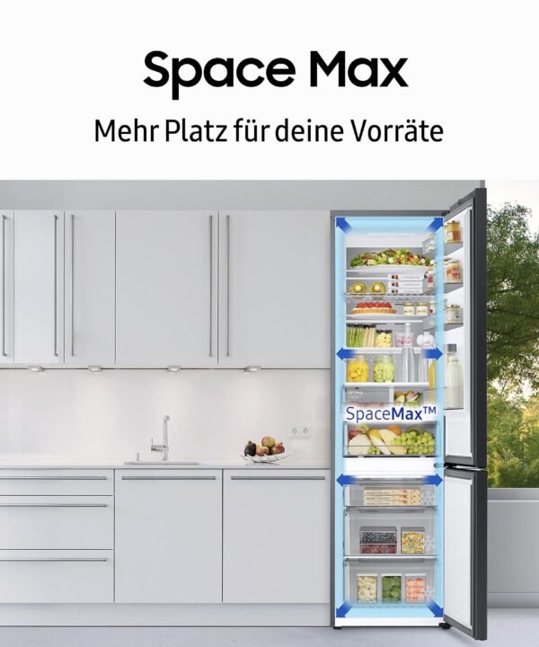 Samsung Kühl-/Gefrierkombination RL34C652CSA, 185,3 cm hoch, 59,5 cm breit, No Frost sowie Wifi & AI Energy Mode (SmartThings) - Image 7