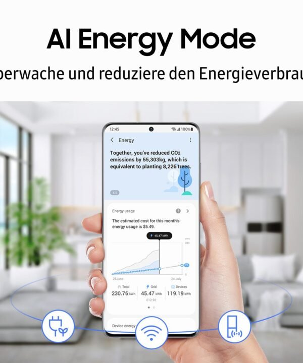 Samsung Kühl-/Gefrierkombination RL34C652CSA, 185,3 cm hoch, 59,5 cm breit, No Frost sowie Wifi & AI Energy Mode (SmartThings) - Image 8
