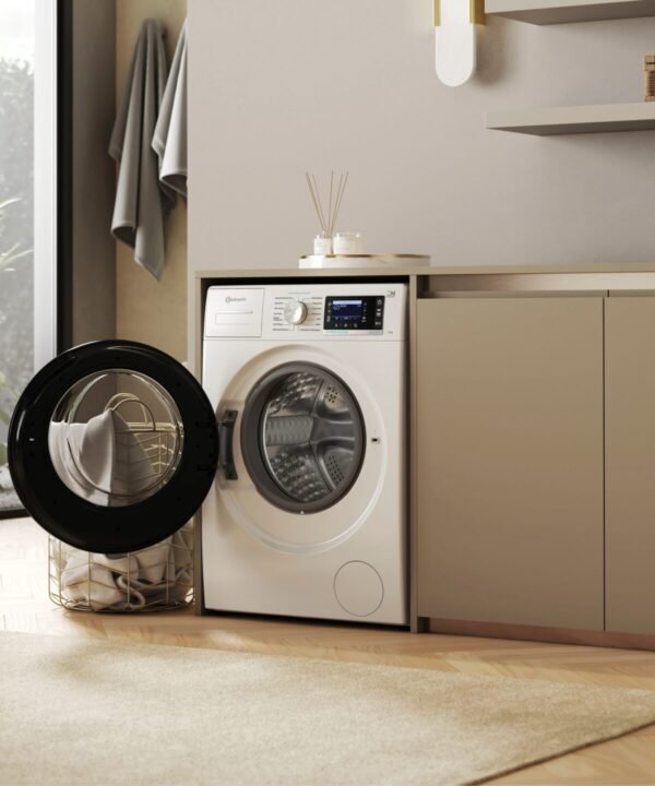 BAUKNECHT Waschmaschine B6R 88E SILENCE DE, 8 kg, 1400 U/min, Dampfprogramm, besonders leise, Vollwasserschutz - Image 15