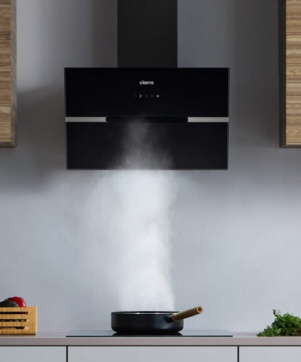 CIARRA Kopffreihaube VM6736FB VM6736FB, A+++ 650m³/h Dunstabzugshaube 60cm WIFI + APP & Touch Control Booster - Image 2