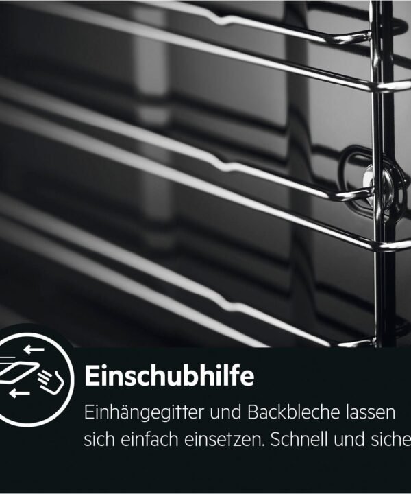 AEG Backofen-Set TEAMHHB, mit Teleskopauszug nachrüstbar, Wasserdampfreinigung des Backofens, Grill, Keramikkochfeld mit Touch - Image 11