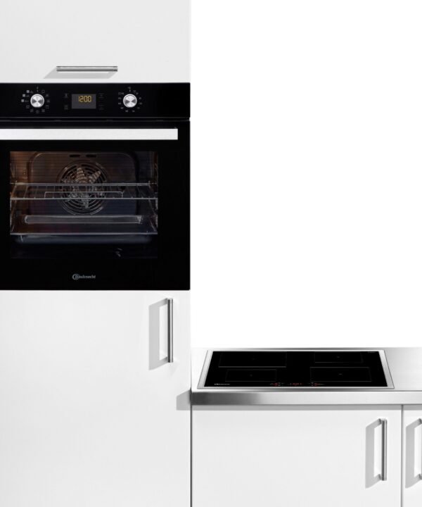 BAUKNECHT Backofen-Set BAKO STEAM PYRO, mit 2-fach-Teleskopauszug, Pyrolyse-Selbstreinigung, Dampffunktion, PowerHeißluft, Pizzafunktion, 2-fach-Teleskopauszug - Image 2