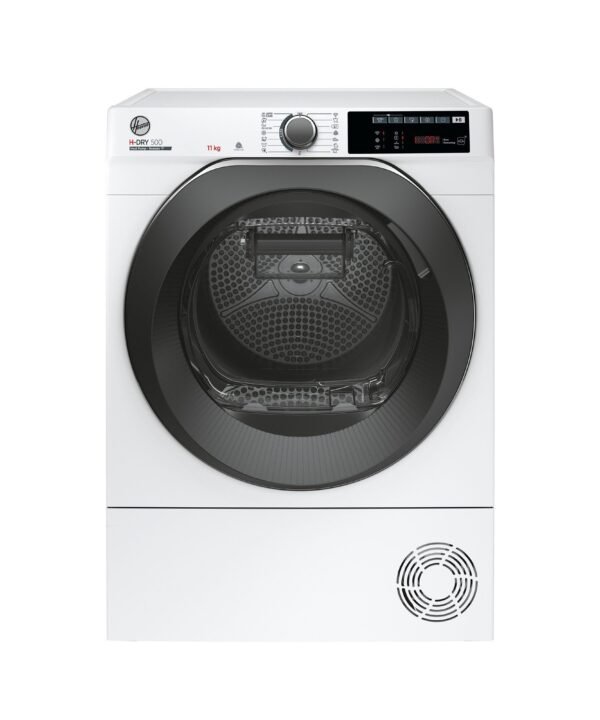 Hoover Wärmepumpentrockner H-DRY500 NDEH11A2TCBEXS-S, 11 kg, AquaVision-System, Wolle-Programm, Wärmepumpen-Technologie, 5D-Display - Image 2