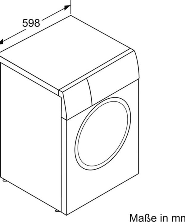 SIEMENS Waschmaschine iQ300 WM14N0A4, 8 kg, 1400 U/min, smartFinish – Bügelhilfe - Image 14