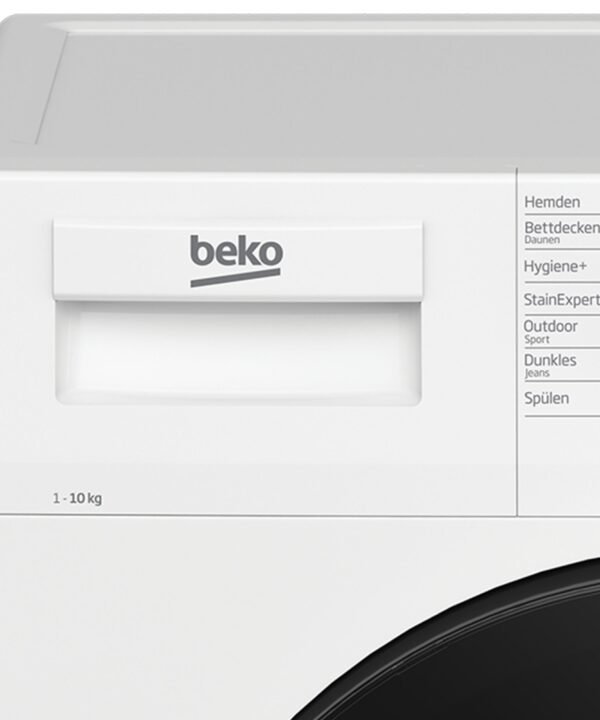 BEKO Waschmaschine WMC101464ST1, 10 kg, 1400 U/min, AddXtra, Dampffunktion, Bluetooth HomeWiz, 15+6 Programme - Image 3