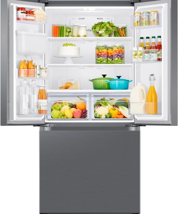 Samsung French Door RF50C530ES9, 177,6 cm hoch, 81,7 cm breit, Wasserspender mit Wassertank, Auto Ice Maker per Festwasseranschluss - Image 9