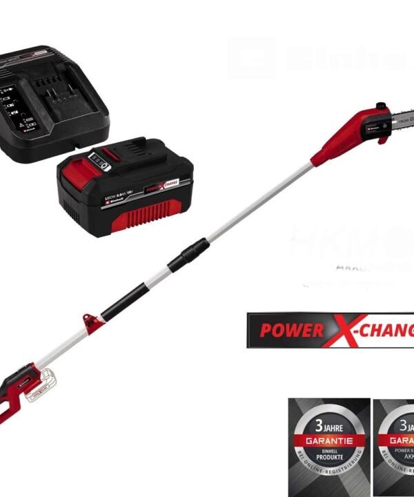 Einhell Akku-Hochentaster Hochentaster GC-LC 18/20 Li T 4.0 Ah Akku + Ladegerät Power X-Change - Image 2