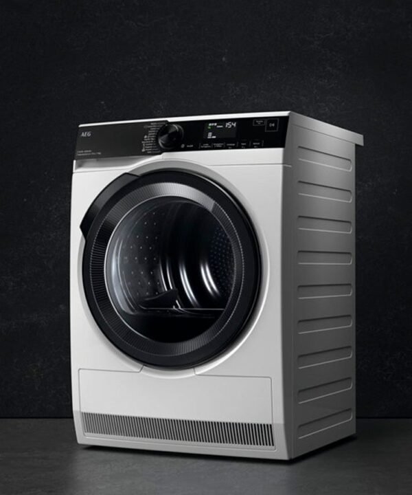AEG Wärmepumpentrockner Serie 9000 TR9T75680, 3D-Scan-Restfeuchteermittlung, trocknet Wolle und Seide, 8 kg, 3D-Scan-Technologie-Restfeuchteermittlung, trocknet Wolle und Seide, Kondensationstrockner - Image 2
