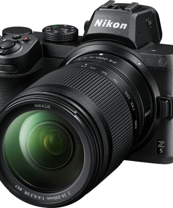 Nikon Z 5 KIT Z 24-200 mm 1:4.0-6.3 VR Systemkamera (24-200 mm 1:4.0-6.3 VR, 24,3 MP, Bluetooth, WLAN (WiFi), DSLM-Kamera, DSLM - Image 11