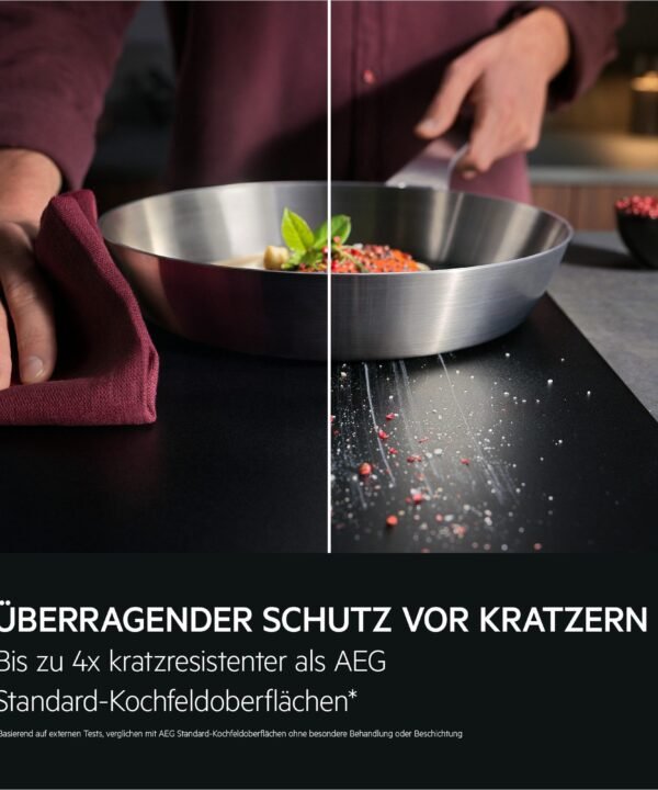 AEG Backofen-Set HH24BSISML, mit 1-fach-Teleskopauszug, Aqua Clean, SaphirMatt®-Induktionskochfeld-Kratzresistente Oberfläche, Pizzastufe - Image 10